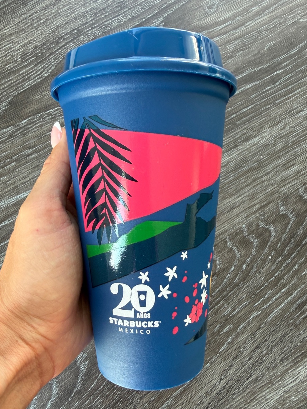Starbucks 20th Anniversary Mexico Travel Cup 2022 Blue